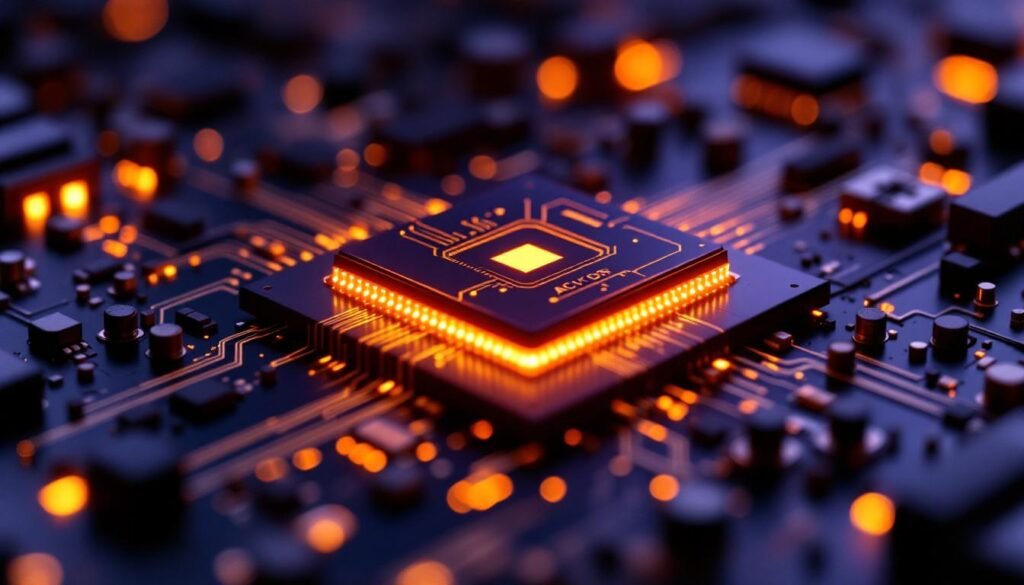 Broadcom chip architecture illustrating the Anthropic compute deal semiconductor supply chain strategy for 2027