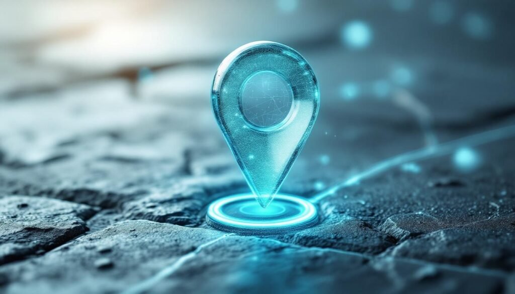 Google Maps AI captions in the Contribute tab on an iPhone